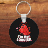 Porte-clés I'm Her Lobster Matching Couple Valentine's Day Wo (Recto)