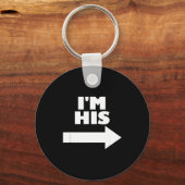 Porte-clés I'm His Arrow Inting Right Matching Couple I'm His (Recto)