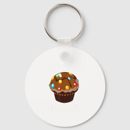 Porte-clés Im His Cupcake Im Her Studmuffin Valentine Matchin (Recto)