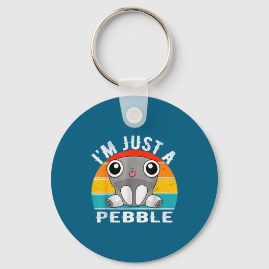 Porte-clés I'm Just A Pebble Kids (Recto)