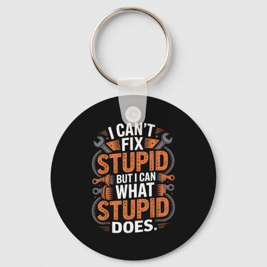 Porte-clés I'm Mechanic I Cant Fix Stud But Can Fix What Stud (Recto)