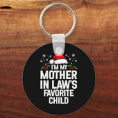 Porte-clés I'm My Mother In Law's Favorite Child Funny Christ (Recto)