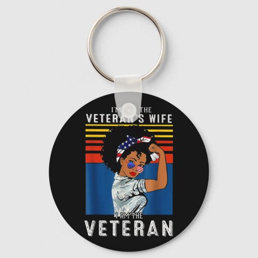 Porte-clés I'm Not The Vétéran's Wife I (Recto)