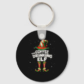 Porte-clés I'm The Coffee Drinking Elf Family Matching Group (Recto)
