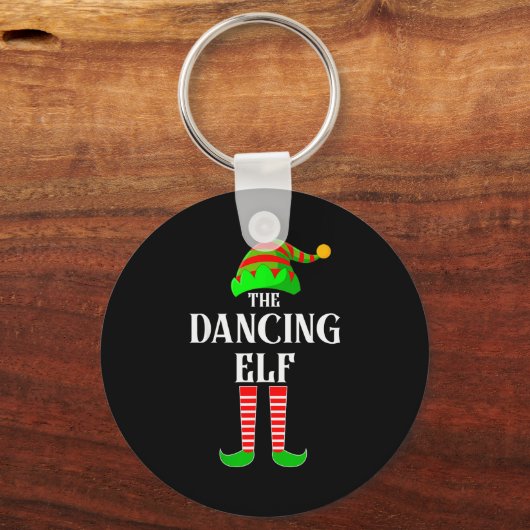 Porte-clés I'm The Dancing Elf Family Matching Costume Christ (Recto)