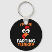 Porte-clés I'm The Farting Turkey (Recto)