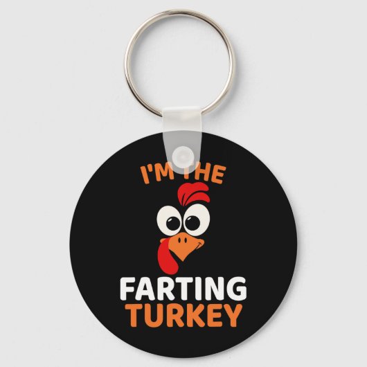 Porte-clés I'm The Farting Turkey (Recto)