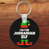 Porte-clés I'm The Jordanian Elf Family Pajama Christmas Funn (Recto)
