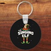 Porte-clés I'm The Singing Elf Family Matching Group Christma (Recto)