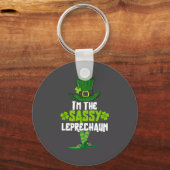 Porte-clés I'm The Sy Leprechaun Matching St Patrick's Day Co (Recto)