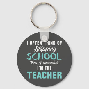 Porte-clés I'm the teacher