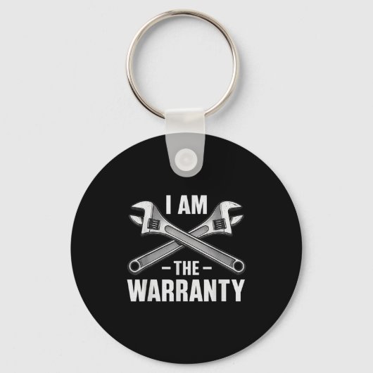 Porte-clés I'm The Warranty Auto Mechanic (Recto)