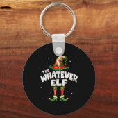 Porte-clés I'm The Whatever Elf Family Matching Group Christm (Recto)