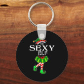 Porte-clés I'm The Y Elf Christmas Matching Family Group Funn (Recto)