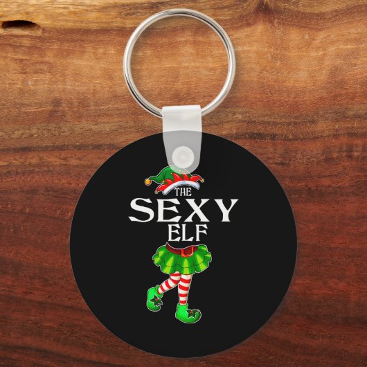 Porte-clés I'm The Y Elf Christmas Matching Family Group Funn (Recto)