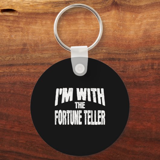 Porte-clés I'm With The Fortune Teller Funny Matching Hallowe (Recto)