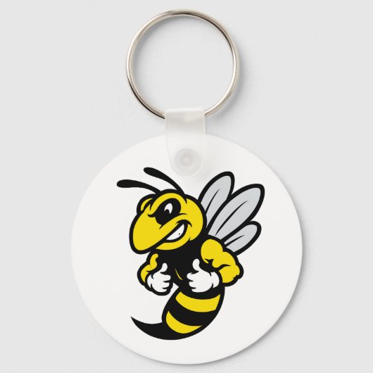 Porte-clés Imabee inversé Funny Bee (Recto)