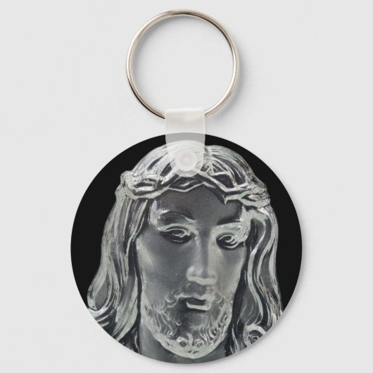 Porte-clés Image B&W Jesus (Recto)