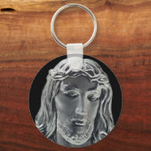 Porte-clés Image B&W Jesus (Recto)