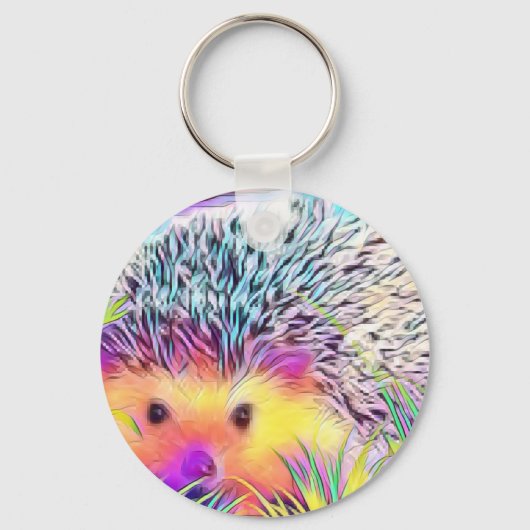 Porte-clés Image de hérisson (Recto)