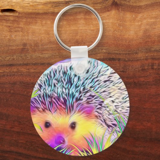 Porte-clés Image de hérisson (Recto)
