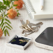 Porte-clés Image mondiale de notre monde (Côté)