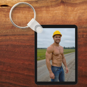 Porte-clés Image N° 1 de l'Ouvrier de Construction