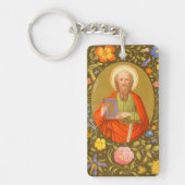 Porte-clés Image unique Saint Paul l'Apôtre (PM 06) (Devant)