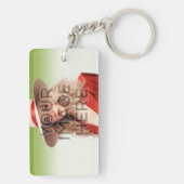 Porte-clés Images horizontales Porte - clé personnalisées (Dos)
