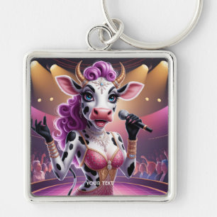Porte-clés Imaginaire Cute Superbe Vache Popstar