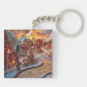 Porte-clés Imaginaire de Candyland (Dos)