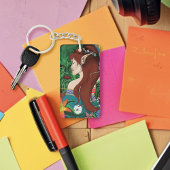 Porte-clés Imaginaire d'elfe vert