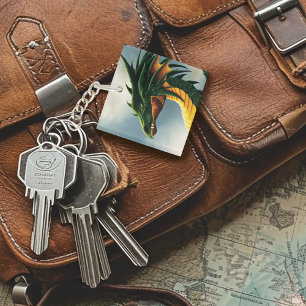 Porte-clés Imaginaire Dragon Vert