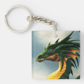 Porte-clés Imaginaire Dragon Vert (Devant)