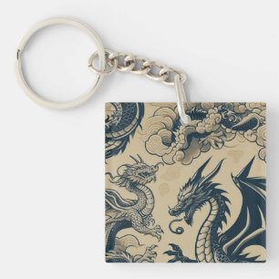 Porte-clés Imaginaire Dragons antiques