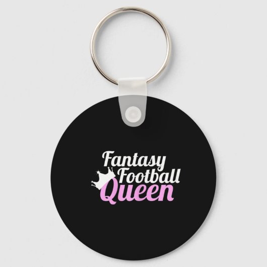 Porte-clés Imaginaire Football Queen Fun (Recto)