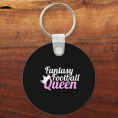 Porte-clés Imaginaire Football Queen Fun (Recto)