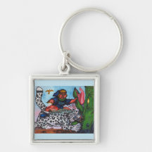 imaginaire garçon à cheval chat combattant dragon 