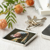 Porte-clés Imaginaire mignon bulle rose gomme (Côté)