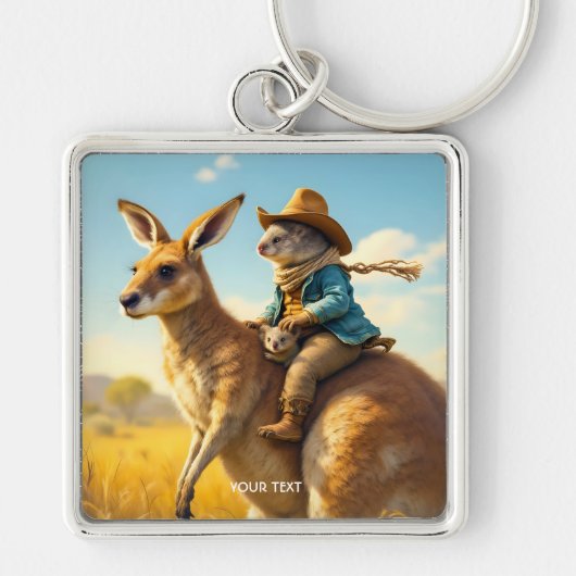 Porte-clés Imaginaire mignon Wombat Kangaroo Koala (Devant)