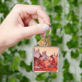 Porte-clés Imaginaire Mignonne Mars Thé du désert Mars (main)