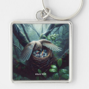 Porte-clés Imaginaire Mignonne Pluie de nid d'oiseaux