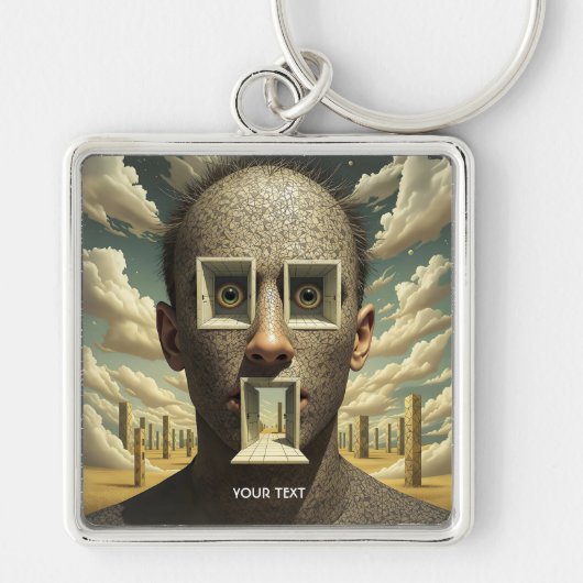 Porte-clés Imaginaire Porte mignonne Windows Man (Devant)