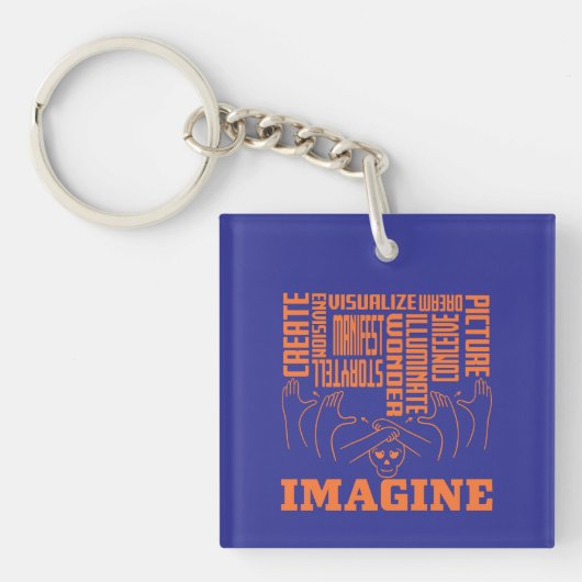 Porte-clés Imaginez - Conception ASL (Devant)