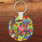 Porte-clés IMG_5319 Oiseaux de Panama Mola (Recto)