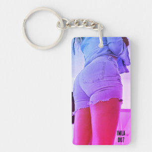 Porte-clés IMLA 007 Blue Jean Shorts Porte - clé