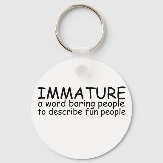 Porte-clés Immature (Recto)