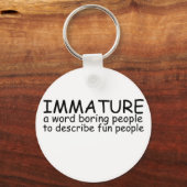 Porte-clés Immature (Recto)