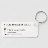 Porte-clés Immobilier Affaires Squelette Porte - clé clé (Recto)