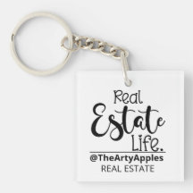 immobilier vie personnalisée logo entreprise